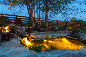 Outdoor Lighting Installation from Lon Lockwood